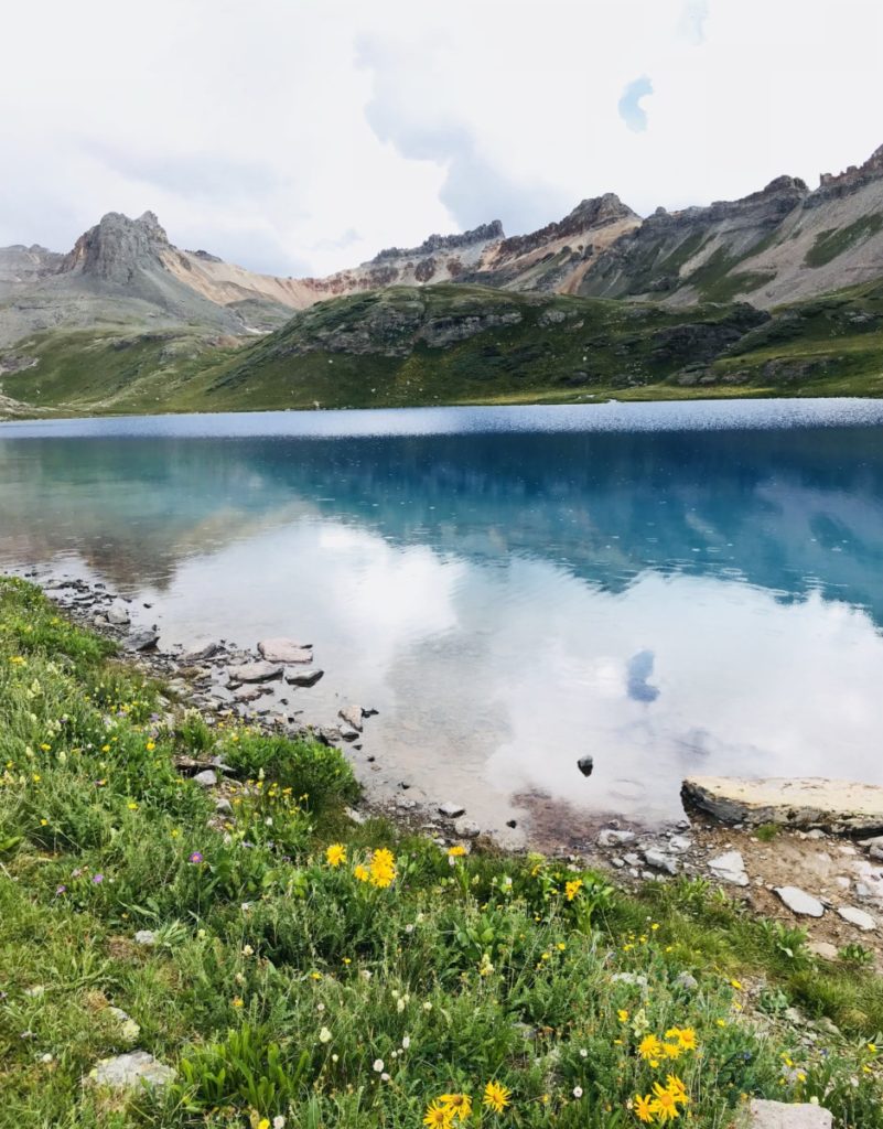 Ice Lake Basin near Silverton, CO, which is one of the best lake hikes in Colorado