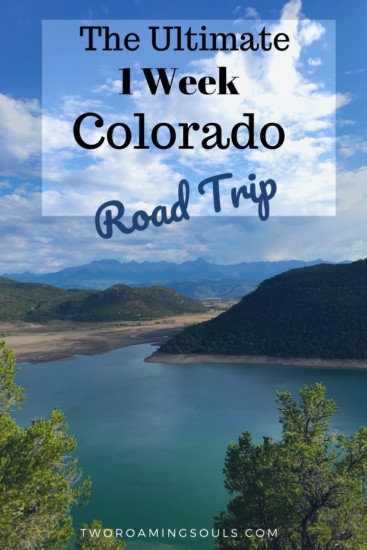 colorado road trip 1 week