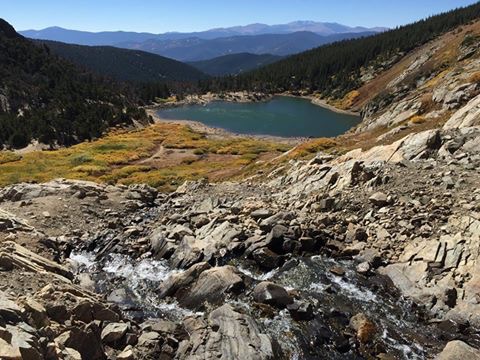 St. Mary's Glacier in Idaho Springs, CO, which is one of the best lake hikes in Colorado