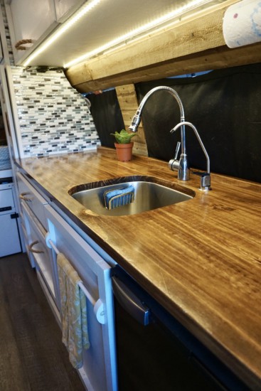 Vanlife Stunning Diy Wooden Countertop, Faux Wood Countertops Diy