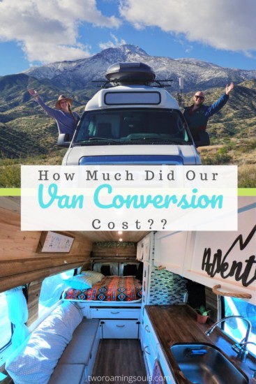 How much did our van conversion cost?