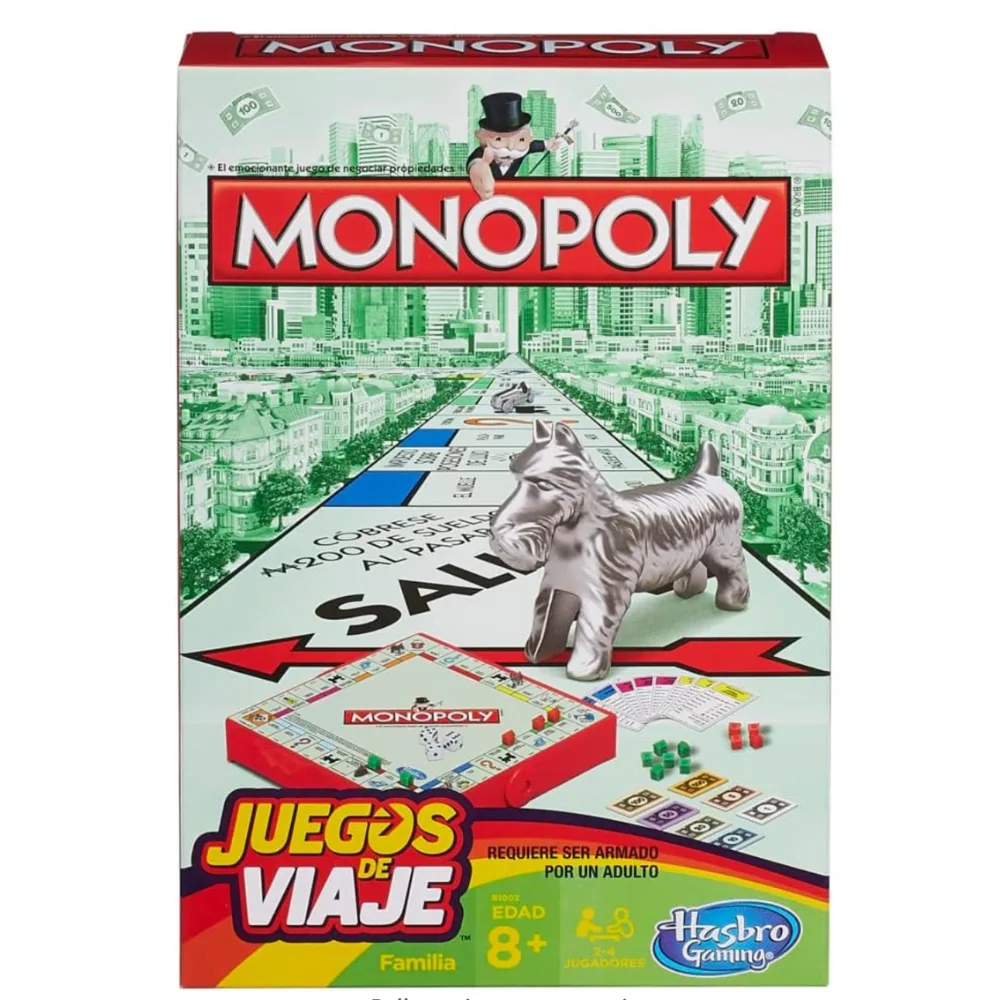 Hasbro Gaming Monopoly Grab and Go Game 