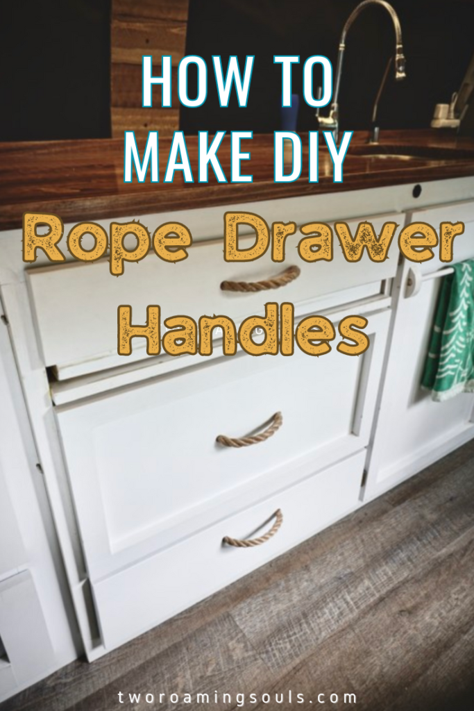 How To Make DIY Rope Drawers Handles