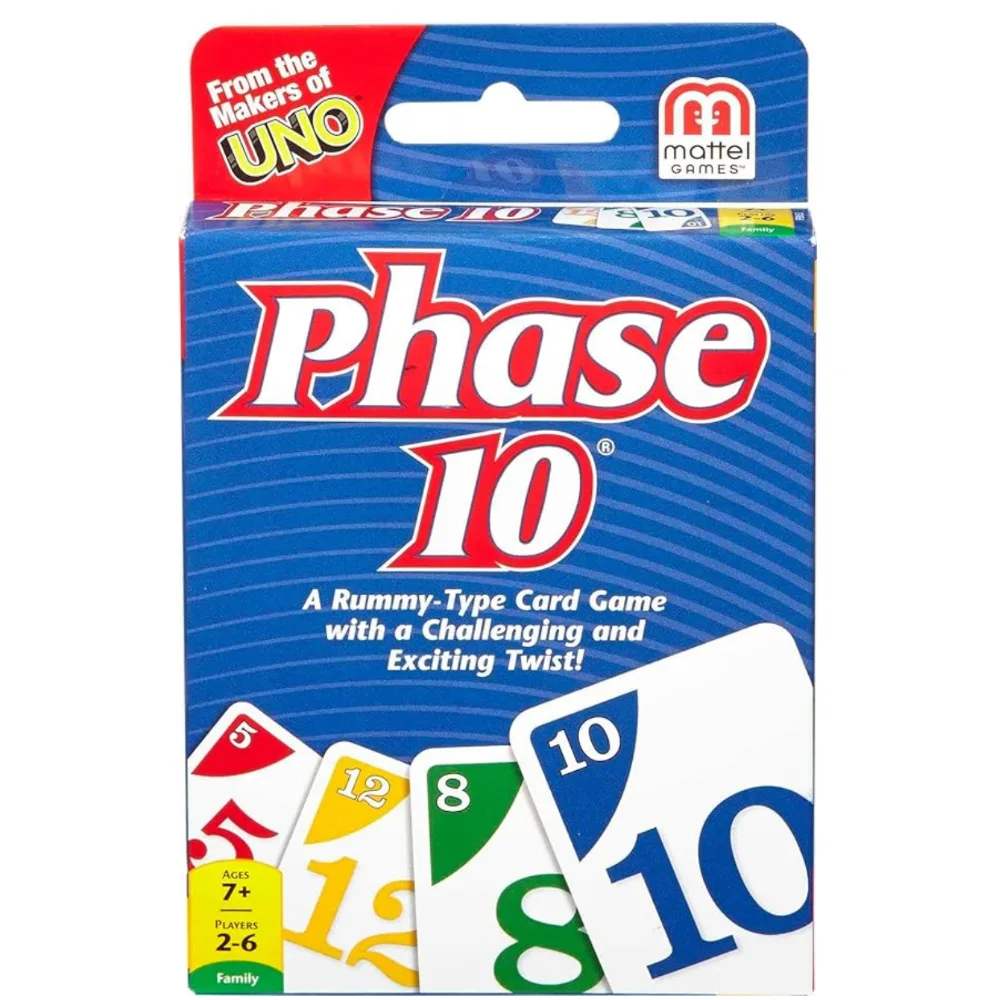  Phase 10 card game