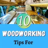 10 Woodworking Tips for Van Conversions Pin