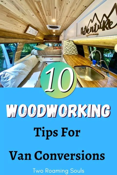 10 Woodworking Tips for Van Conversions Pin