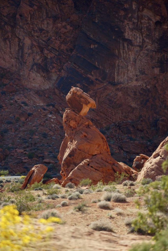 Balancing Rock at Valley of Fire State Park