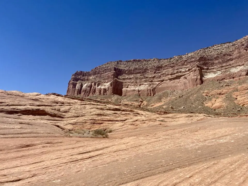 View from the beginning of Reflection Canyon hike