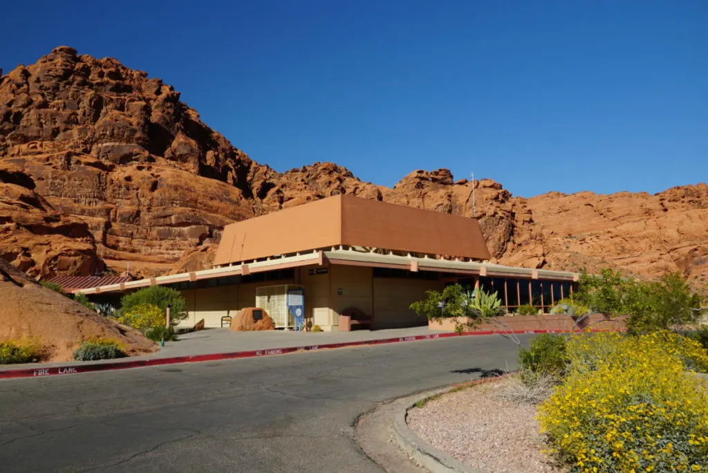 The Visitor Center in Valley Of Fire State Park.