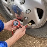 Tire Pressure Deflator is an off-roading essential for airing down tire for camper vans.