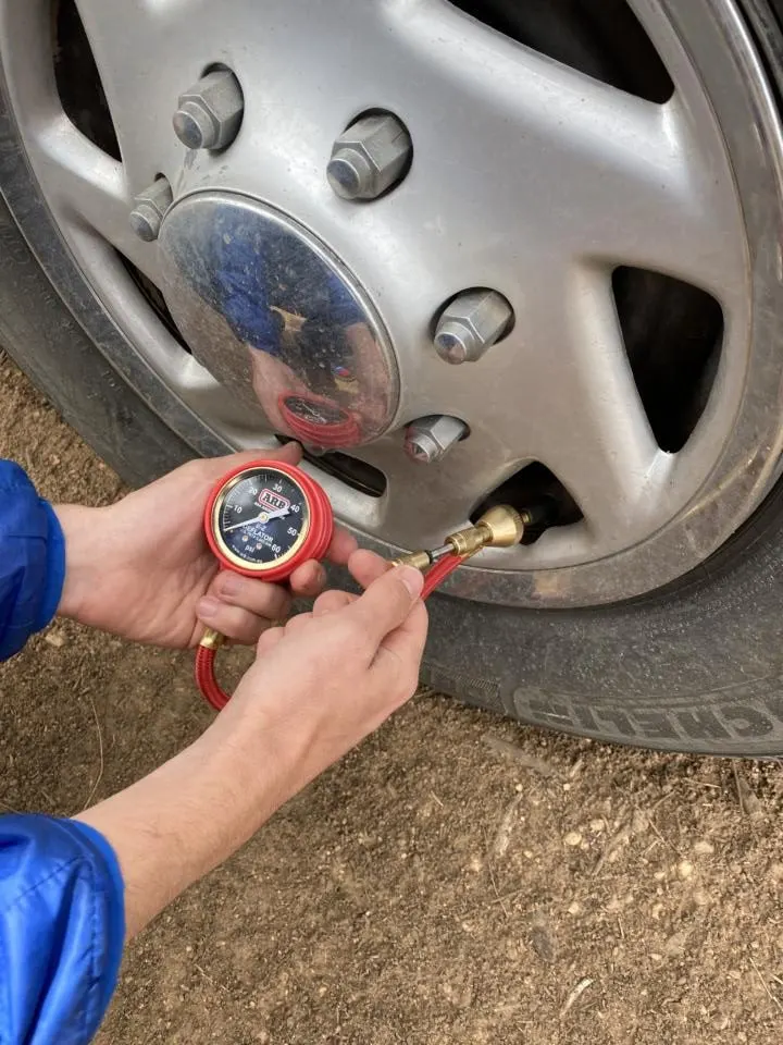 Tire Pressure Deflator is an off-roading essential for airing down tire for camper vans.