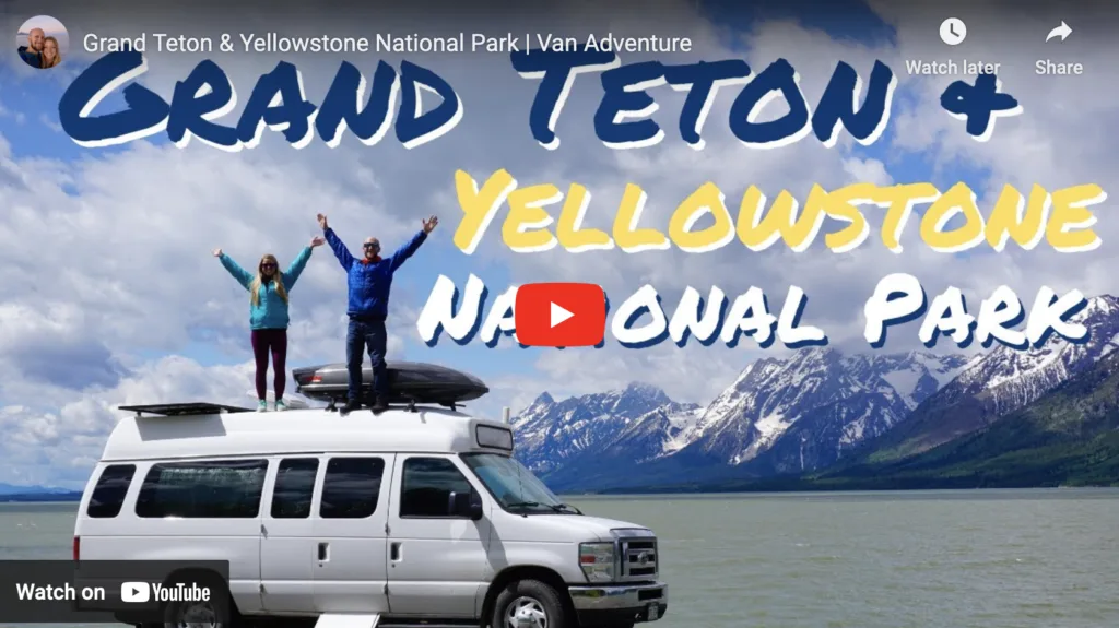 Screenshot of Two Roaming Souls Grand Teton & Yellowstone National Park Youtube Video