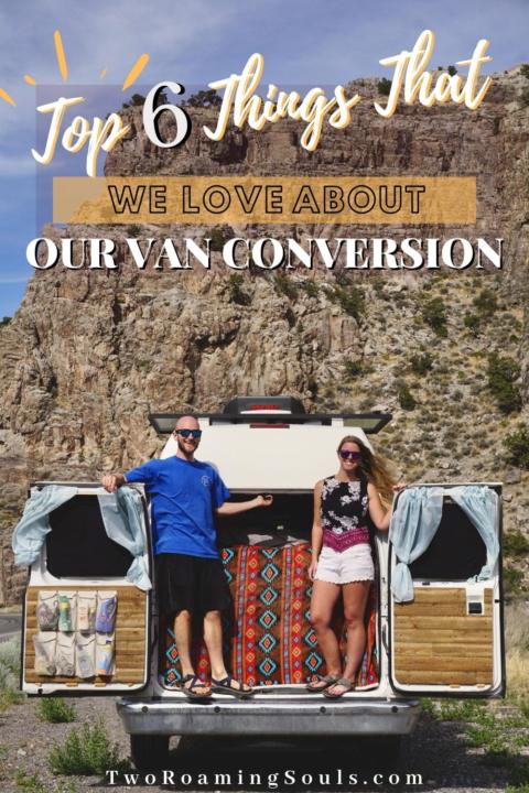 Top 6 Things We Love About Our Van Conversion Pin