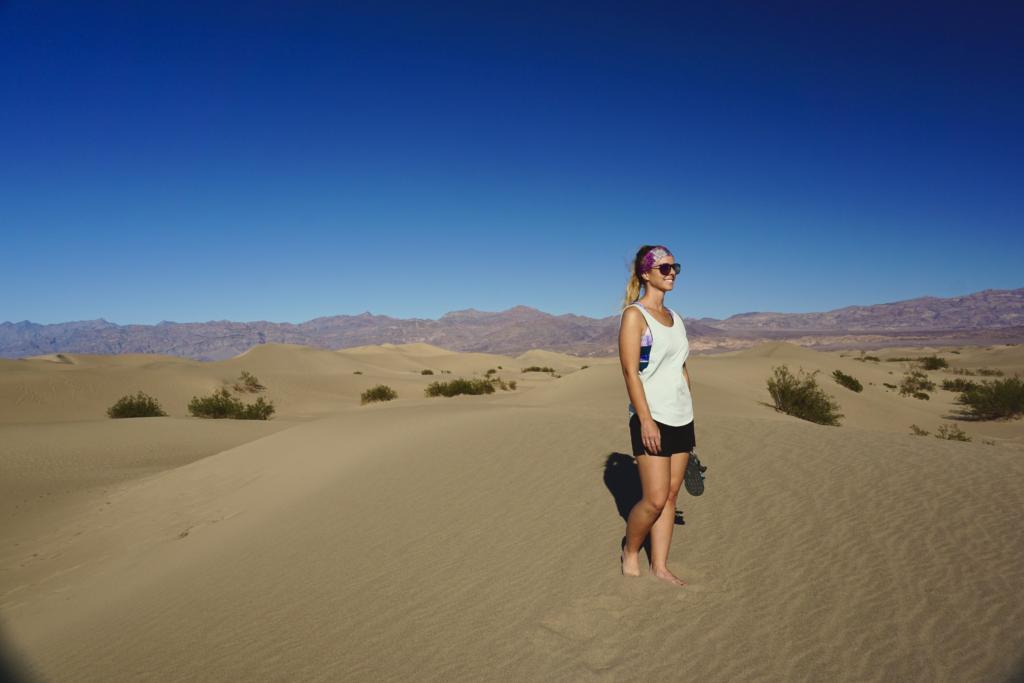 Mesquite Flat Sand Dunes in Death Valley National Park