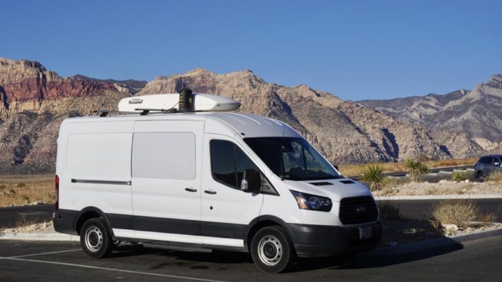 Ford Transit Campervan is one of the best vehicles to live in