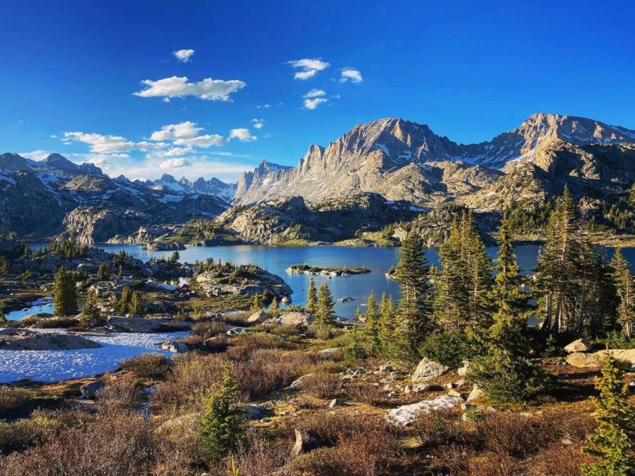 Titcomb Basin in the Wind River Range on The Western Wyoming Road Trip Itinerary