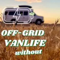 Off-Grid Vanlife Electrical Without Solar Pin 1