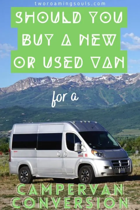Should You Buy A New vs Used Campervan for a campervan conversion