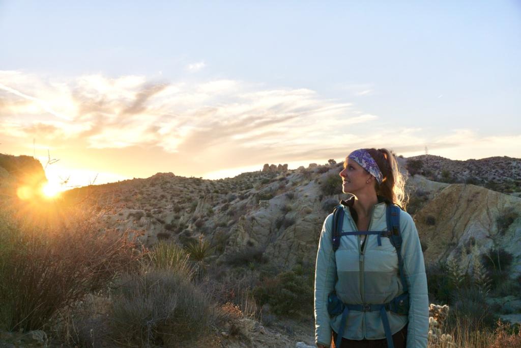 Emily Hiking On Our Joshua Tree National Park 2-Day Itinerary
