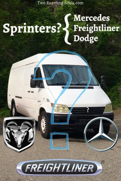 Mercedes Sprinter, Dodge Sprinter, Freightliner Sprinter {logos}