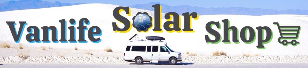 Vanlife Solar Shop Banner