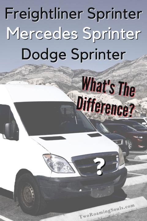 Mercedes Sprinter, Dodge Sprinter, Freightliner Sprinter {what's the difference?}