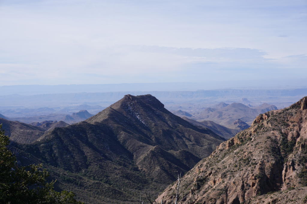 Mountain Views along South Rim Trail in Big Bend National Park