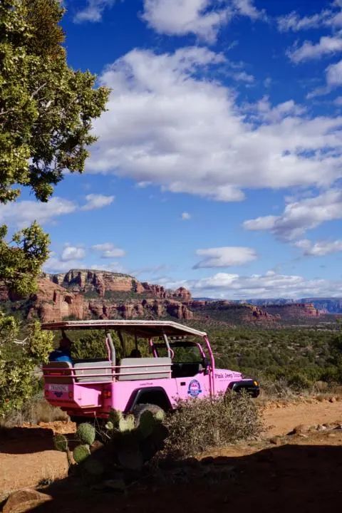 Pink Jeep Tours is on the top 25 fun things to do in Sedona Arizona