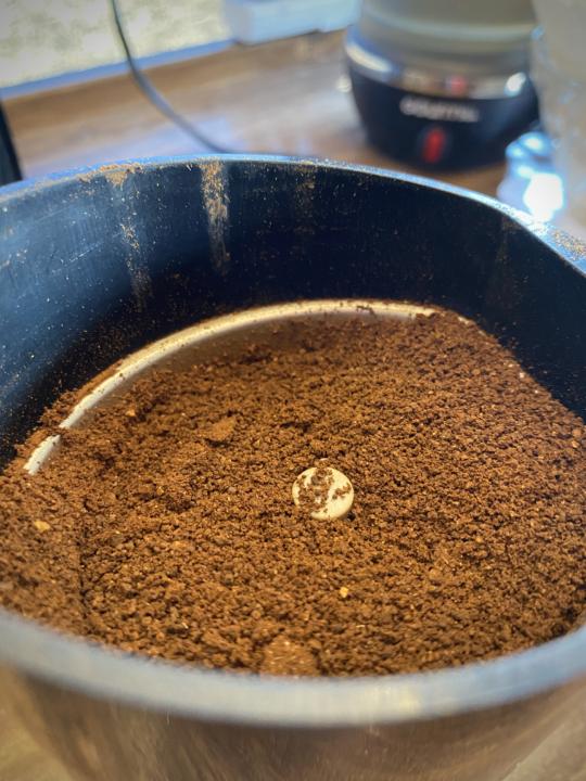 Medium to find coffee grounds which makes the best cup of coffee in vanlife