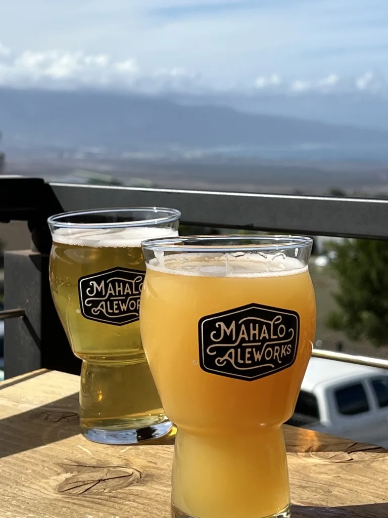 Mahalo Ale Works in Maui, HI which is one of the best breweries in Maui