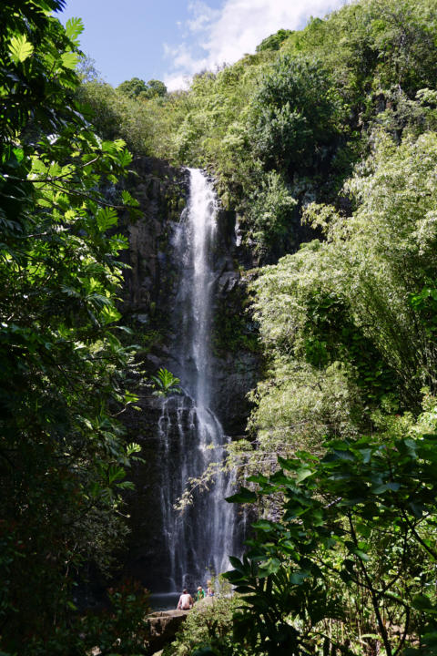 Wailua Falls is one of the best falls on the Road to Hana.