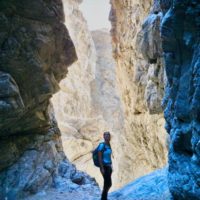 Painted Canyon is one of the best slot canyon hikes in Southern California
