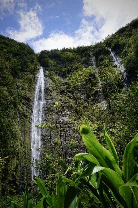 Waimoku Falls is one of the best waterfalls on the Road to Hana.