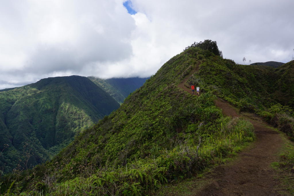 Top of Waihe'e Ridge on the Maui 7 day itinerary