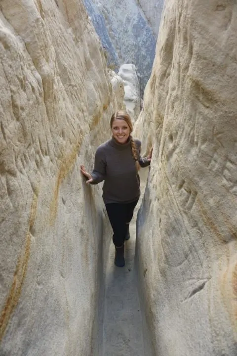 Annie's Canyon Trail is a slot canyon hike near Solana Beach, CA.