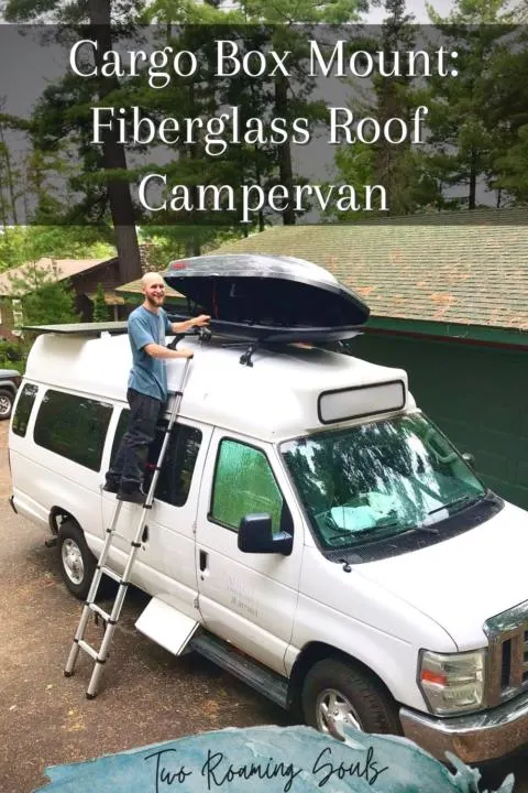 Carbo box mount fiberglass roof campervan pin 2