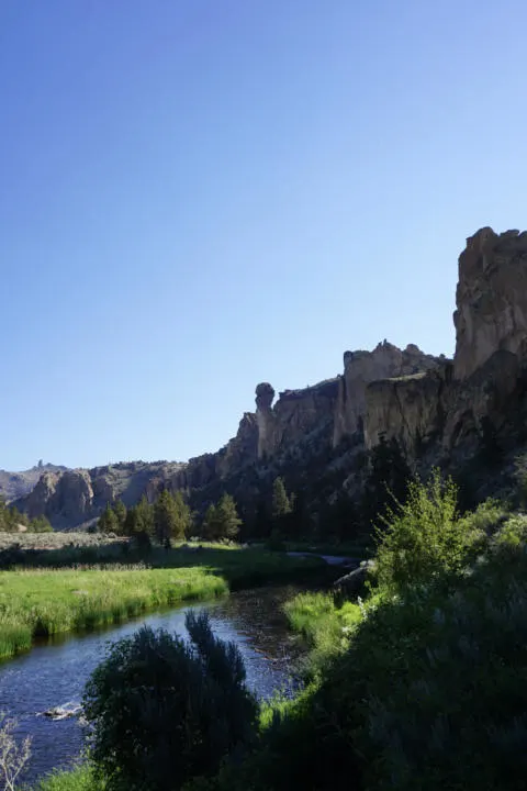 River Trail At Smith Rock State Park