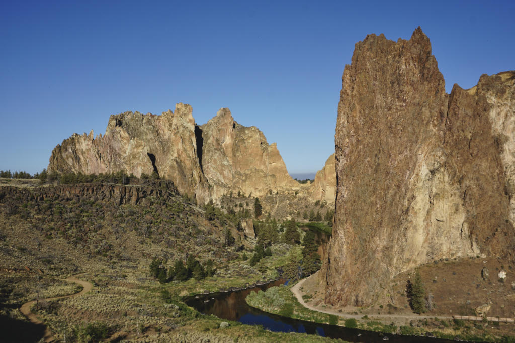 One of the famous shots along the Smith Rock State Park 1-Day Itinerary