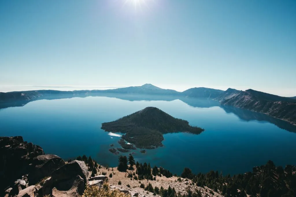 Watchman Peak is one of the best sunrise spots in Crater Lake National Park.