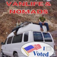 How to Vote In Vanlife Pin