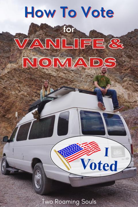 How to Vote In Vanlife Pin