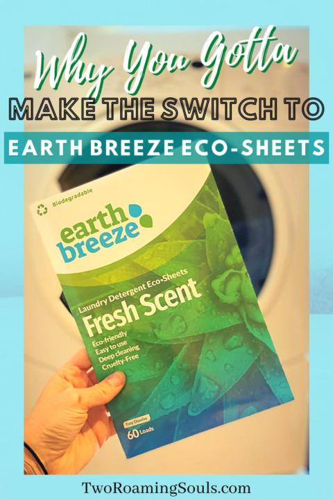 a pinterest pin showing why you gotta make the switch to earth breeze eco-sheets