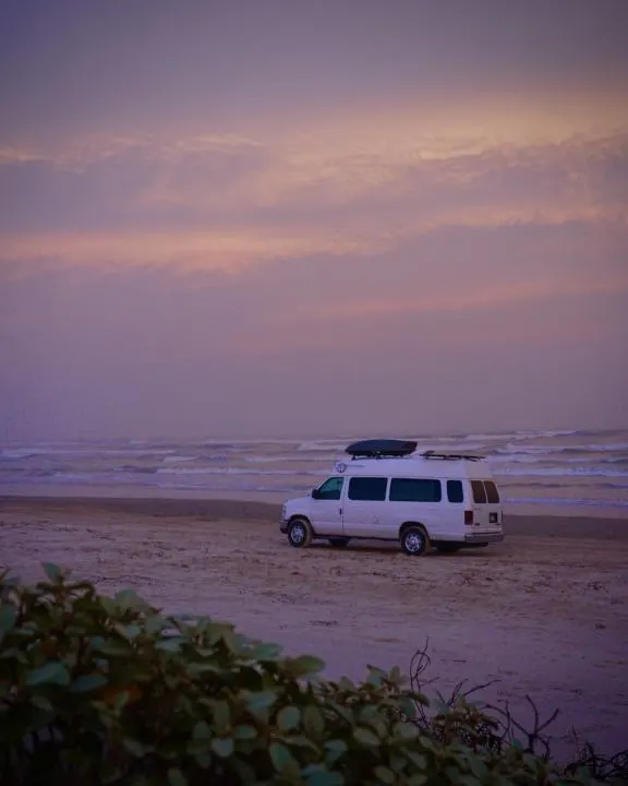 free camping along the Padre Island National Park