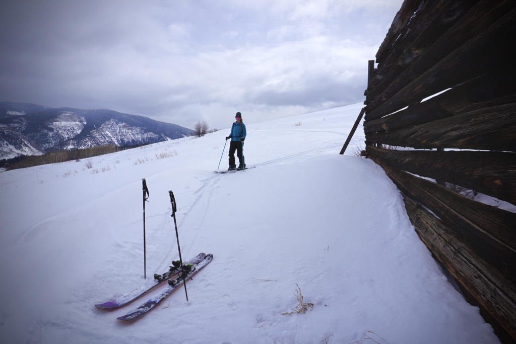 The Minturn Mile is a great skinning location place for beginners.