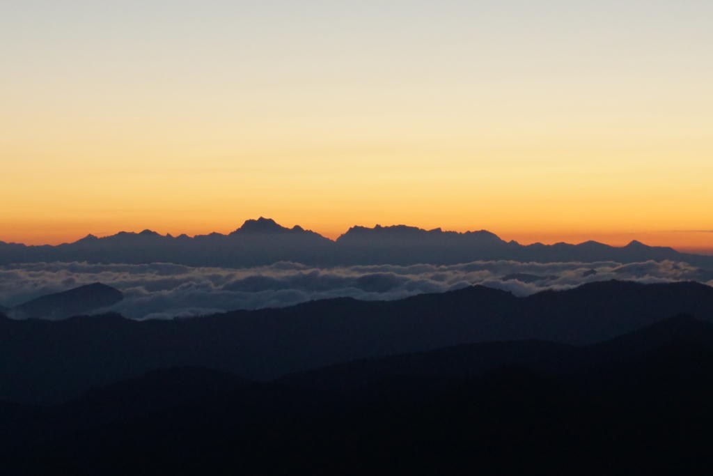 Mount Fremont Lookout cloud inversion
