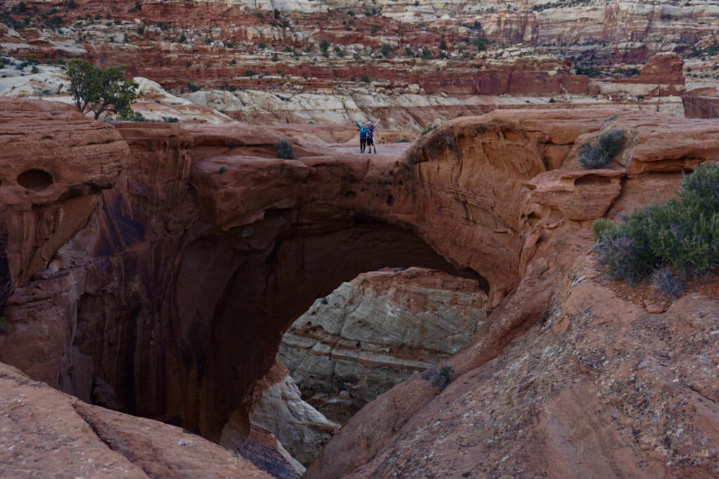 Cassidy Arch in Capitol Reef National Park.
