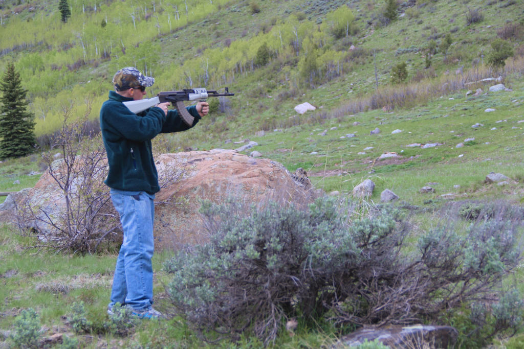 Two Elk shooting range in Minturn, CO.