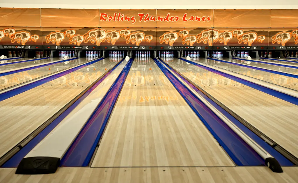 Rolling Thunder Lanes bowling at Sky Ute Casino Resort near Durango, CO.