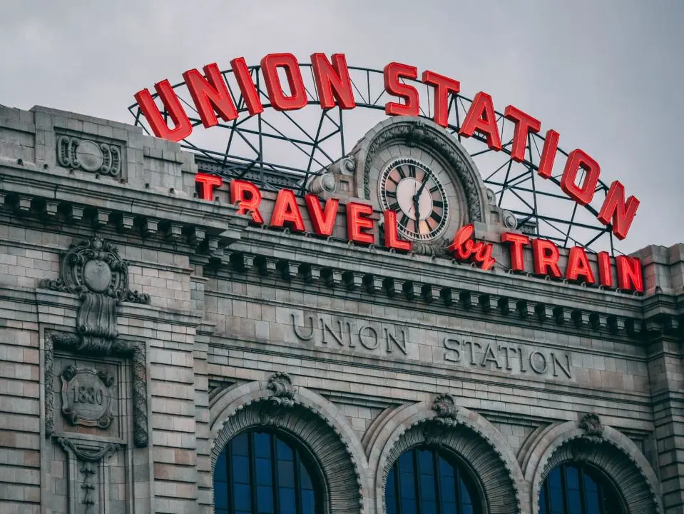 Denver Union Station, Photo By JJ Shev on Unsplash