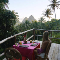 Tree Top Restaurant in Soufriere St. Lucia.